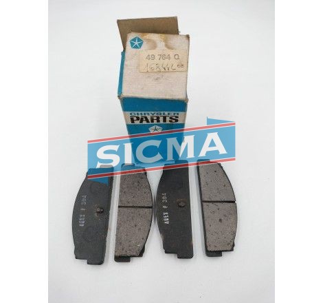 Jeu de plaquettes de freins AR - sicma-pieces-auto.com 