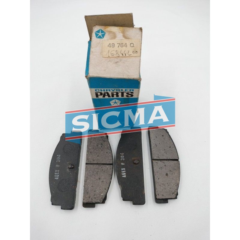 Jeu de plaquettes de freins AR - sicma-pieces-auto.com 