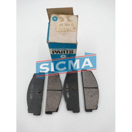 Jeu de plaquettes de freins AR - sicma-pieces-auto.com 