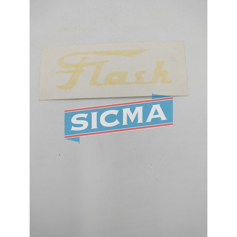 Sticker "FLASH" de couvre culbuteurs - sicma-pieces-auto.com 