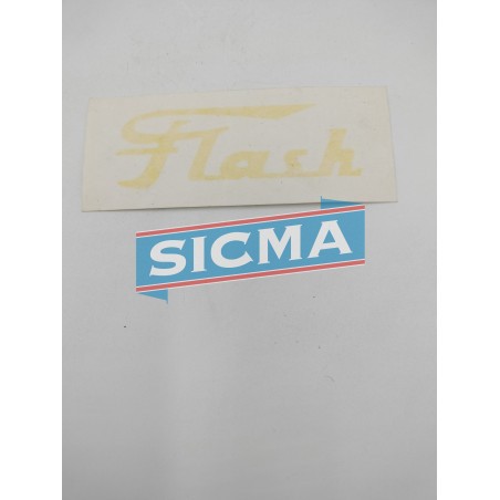 Sticker "FLASH" de couvre culbuteurs - sicma-pieces-auto.com 