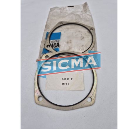 Plaque d'arret d'huile de sortie de BV - sicma-pieces-auto.com 