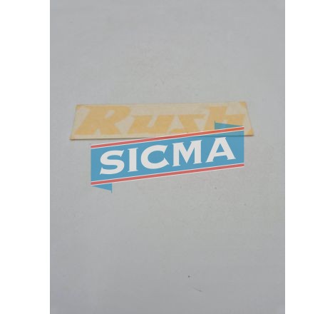 Sticker "RUSH" de couvre culbuteurs - sicma-pieces-auto.com 