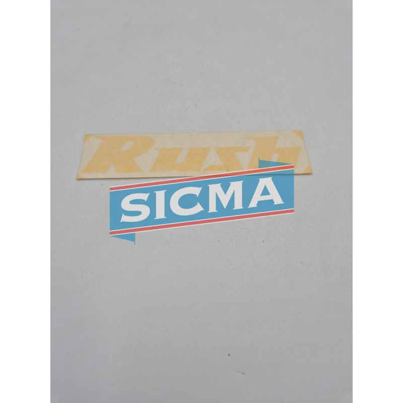 Sticker "RUSH" de couvre culbuteurs - sicma-pieces-auto.com 