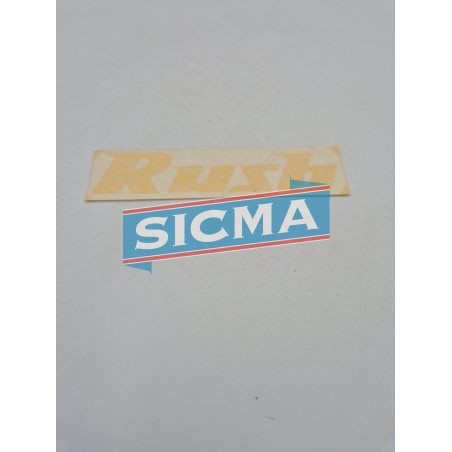 Sticker "RUSH" de couvre culbuteurs - sicma-pieces-auto.com 
