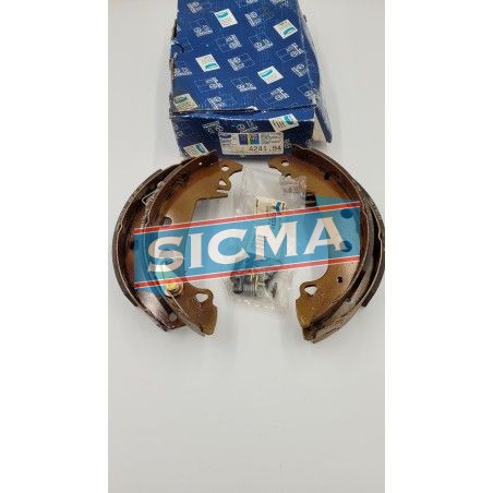 Jeu de segments de freins AR + accessoires - sicma-pieces-auto.com 